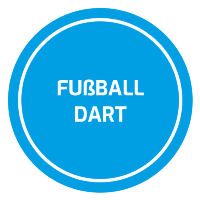 Auch Fußball Dart können Sie bei Bounce Ball aus Krefeld spielen.